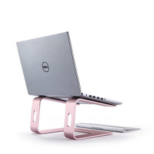 Wholesale OEM Aluminum Ergonomic Notebook Computer Stand Metal Laptop Riser